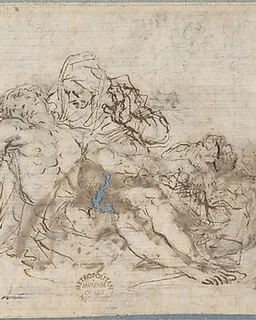 Pietà by Anonymous, Italian, Bolognese, 17th century