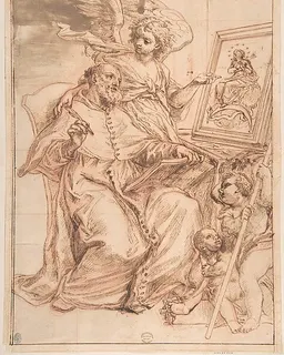 Saint Francis de Sales (canonized 1665) by Anonymous, Italian, Roman-Bolognese, 17th century