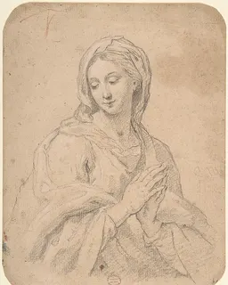 Madonna by Anonymous, Italian, Roman-Bolognese, 17th century