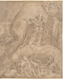 The Agony in the Garden by Anonymous, Italian, 16th century