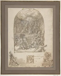 The Martyrdom of St. Catherine by Tiburzio Passarotti (Passerotti)