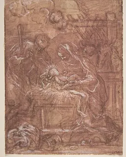 The Nativity by Giuseppe Passeri (Passari)