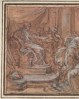 The Judgment of Solomon by Giuseppe Passeri (Passari)