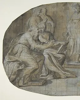 The Virgin and Saint Joseph find Jesus Disputing with the Doctors in the Temple by Camillo Procaccini