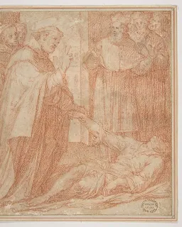 Saint Francis of Assisi Resuscitating a Dead Youth by Camillo Procaccini