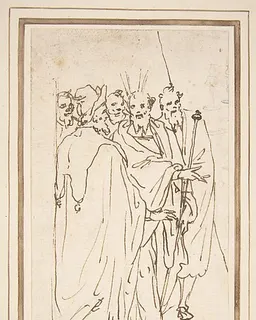 Moses and Other Figures by Cesare Nebbia
