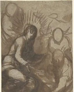 Adoration of the Shepherds(?) by Anonymous, Italian, 16th century