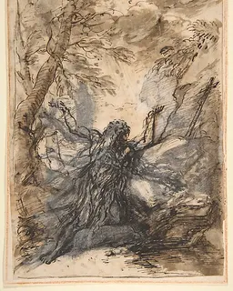 St. Paul, Hermit by Salvator Rosa