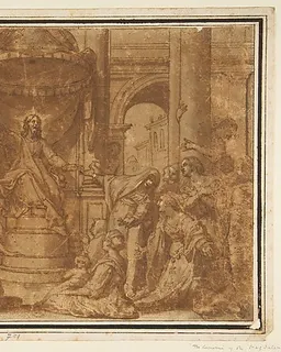 Christ Preaching by Federico Zuccaro (Zuccari)