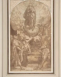 The Assumption of the Virgin by Cesare Nebbia