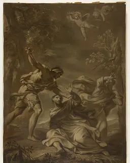 Death of Saint Peter Martyr by Felice Torelli