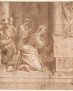 The Circumcision of Jesus by Giovanni Battista Trotti ("Il Malosso")