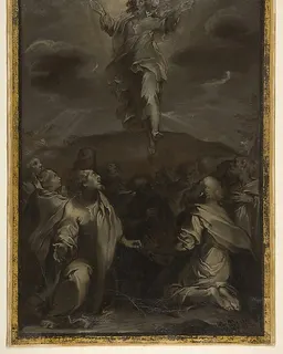 The Ascension of Christ by Ventura Salimbeni