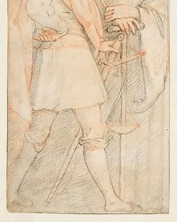 Saint Michael and Saint Giovanni Gualberto (after Andrea del Sarto's Vallombrosa Altarpiece) by Federico Zuccaro (Zuccari)
