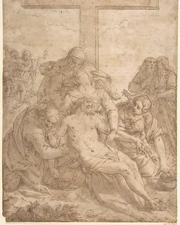 Descent from the Cross by Pasquale Ottino (Pasqualotto)