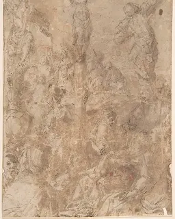 Crucifixion by Anonymous, Italian, 16th century