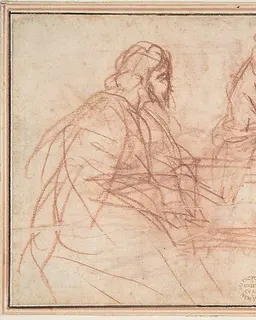 Christ and the Woman of Samaria by Anonymous, Italian, Venetian, 15th to 16th century