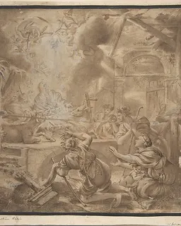 Nativity by Anonymous, Italian, Venetian, 18th century