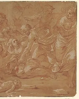 Massacre of the Innocents by Anonymous, Italian, 17th century