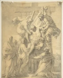 Descent From the Cross by Anonymous, Italian, 16th century