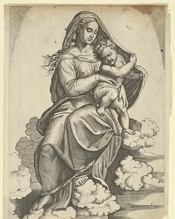 Madonna and Child by Anonymous