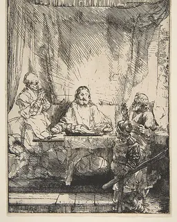The Supper at Emmaus by Rembrandt van Rijn