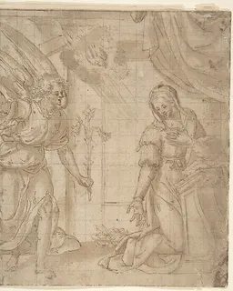 Annunciation by Filippo Bellini