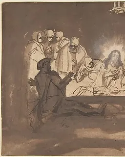 The Last Supper by Philips Koninck