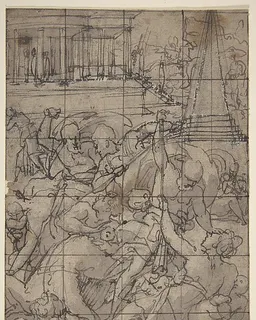 Study for a Massacre of the Innocents by Domenico Cresti Passignano