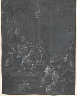 The Presentation of Mary in the Temple by Anonymous, Netherlandish, 16th century