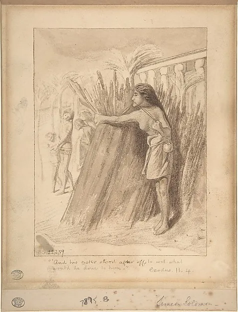 Miriam Watching the Finding of Moses in the Bulrushes