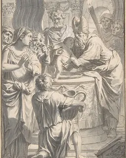 The Circumcision by Gerard de Lairesse