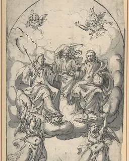 The Holy Trinity by Anonymous, German, 16th century