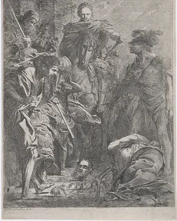 The Beheading of St. Paul by Michael Lucas Leopold Willmann