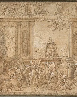 Study for The Allegory of Spring by Federico Zuccaro (Zuccari)