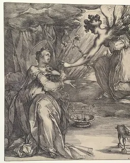 The Annunciation by Jacques Bellange