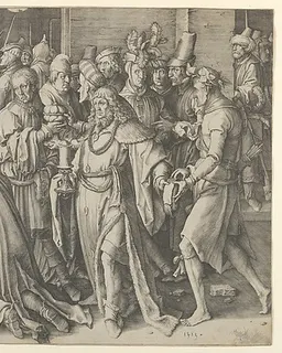 Adoration of the Magi by Lucas van Leyden