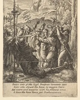 Jesus taken by Wenceslaus Hollar