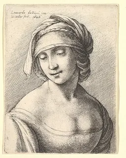 St. Anne by Wenceslaus Hollar