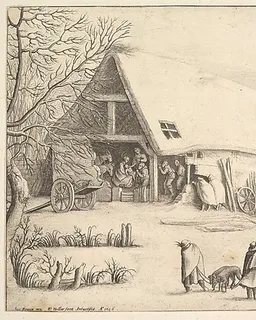 Adoration of the Kings by Wenceslaus Hollar