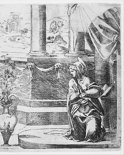 The Annunciation by Jean Cousin the Elder