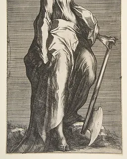 Saint Jude (or Saint Matthias) by Jacques Bellange