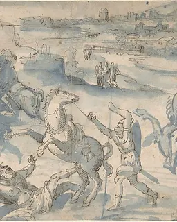 The Conversion of St. Paul by Melchior Bocksberger