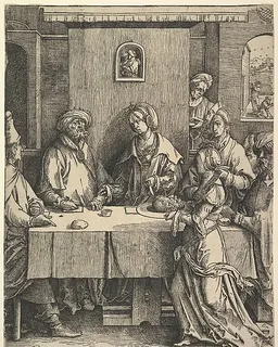 Salome with the Head of John the Baptist by Lucas van Leyden