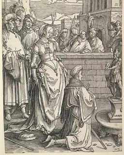 Solomon Worshiping an Idol by Lucas van Leyden