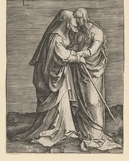 The Visitation by Lucas van Leyden