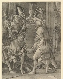 Christ Crowned with Thorns by Lucas van Leyden