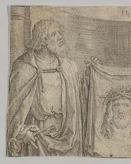 Sts. Peter and Paul With the Vernicle by Lucas van Leyden