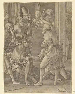 Christ Crowned with Thorns by Lucas van Leyden