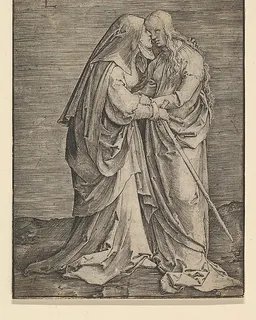 The Visitation by Lucas van Leyden